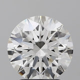 IGI CERTIFIED ROUND 2.31CT G VVS2 ID EX EX NONE LAB GROWN CVD DIAMOND