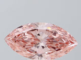 IGI CERTIFIED MARQUISE 2.32CT FANCY PINK VS1 EX EX FAINT LAB GROWN CVD DIAMOND