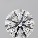 IGI CERTIFIED ROUND 3.20CT G VS1 ID EX EX NONE LAB GROWN CVD DIAMOND