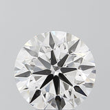 IGI CERTIFIED ROUND 3.38CT H VVS2 EX EX EX NONE LAB GROWN CVD DIAMOND