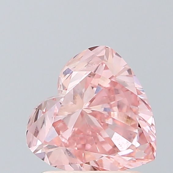 IGI CERTIFIED SQUARE EMERALD 3.45CT FANCY PINK VS1 EX EX FAINT LAB GROWN CVD DIAMOND