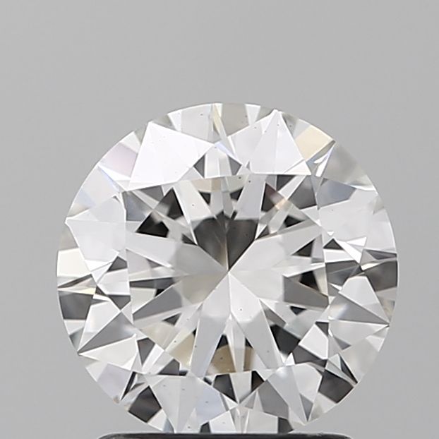 IGI CERTIFIED ROUND 1.51CT E VS1 EX EX EX NONE LAB GROWN CVD DIAMOND
