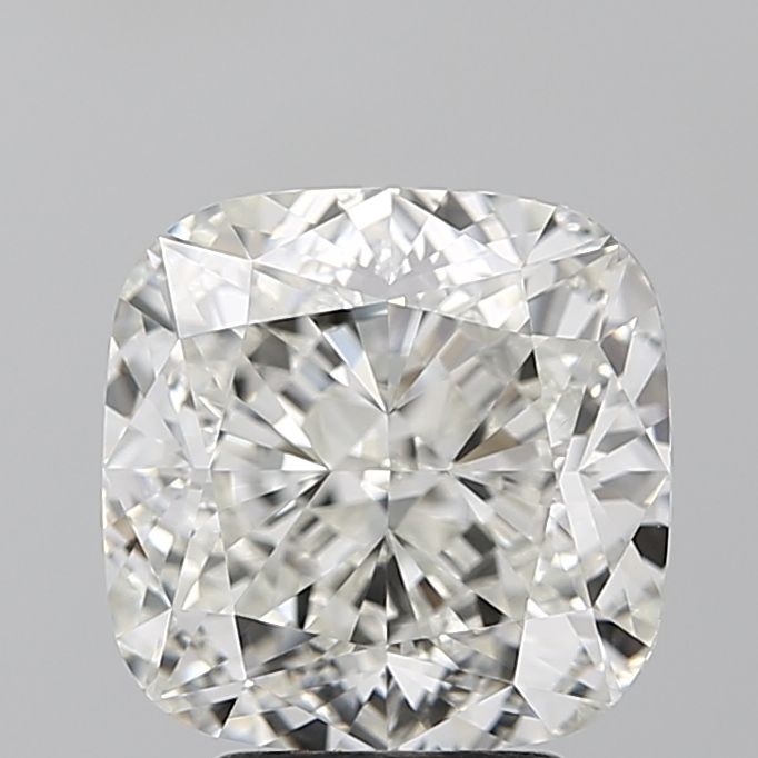 IGI CERTIFIED CUSHION BRILLIANT 4.51CT G VVS2 EX EX NONE LAB GROWN CVD DIAMOND