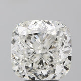 IGI CERTIFIED CUSHION BRILLIANT 4.51CT G VVS2 EX EX NONE LAB GROWN CVD DIAMOND