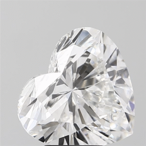 Heart 0.7 ct. Pink VVS2  VG VG  CVD Lab Grown Diamond