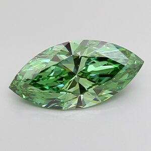 Marquise 1.8 ct. Green VS1  VG EX  CVD Lab Grown Diamond