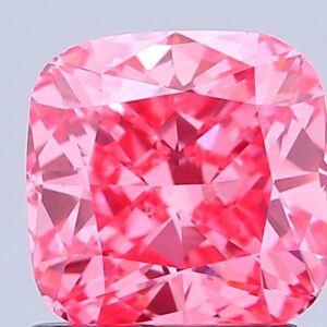 Cushion 1.5 ct. Pink VS1  VG VG  CVD Lab Grown Diamond