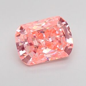 Cushion 1.54 ct. Pink VS1  VG VG  CVD Lab Grown Diamond