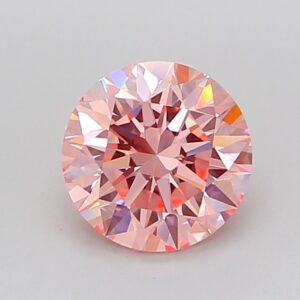Round 1.5 ct. Pink VS1 EX EX EX  CVD Lab Grown Diamond