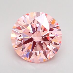 Round 2.08 ct. Pink VVS2 ID EX EX  CVD Lab Grown Diamond
