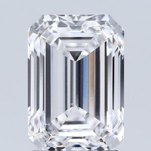 Emerald 3.01 ct. G VS1  EX EX  CVD Lab Grown Diamond