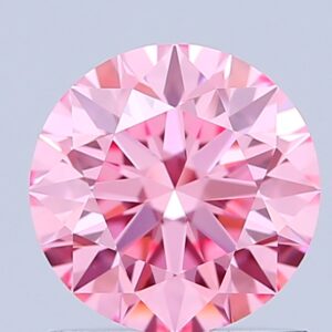 Round 1.03 ct. Pink VVS2 ID EX EX  CVD Lab Grown Diamond