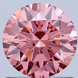 Round 1.03 ct. Pink VVS2 ID EX EX  CVD Lab Grown Diamond