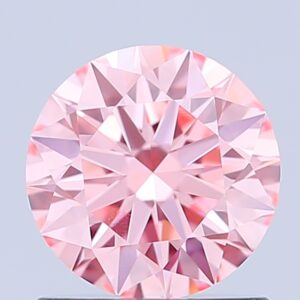 Round 1.01 ct. Pink VVS2 ID VG EX  CVD Lab Grown Diamond