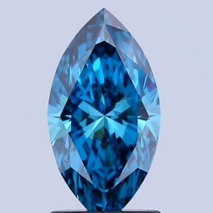 Marquise 1.51 ct. Blue VVS2  EX EX  CVD Lab Grown Diamond