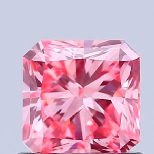 Radiant 0.91 ct. Pink VVS1  VG VG  CVD Lab Grown Diamond