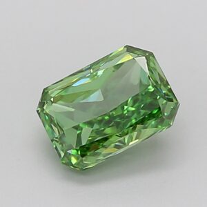 Radiant 0.95 ct. Green VS1  VG VG  CVD Lab Grown Diamond