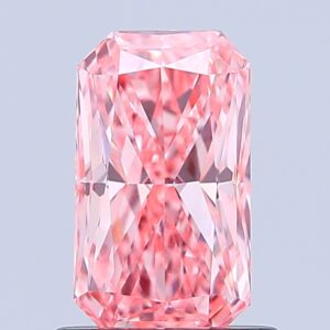 Radiant 1.08 ct. Pink VS1  VG VG  CVD Lab Grown Diamond