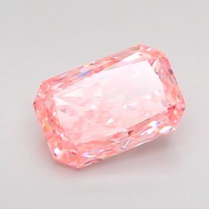 Radiant 1.02 ct. Pink VVS2  VG VG  CVD Lab Grown Diamond