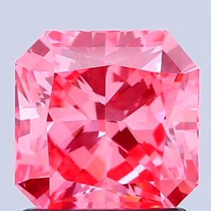 Radiant 1.53 ct. Pink VS1  VG VG  CVD Lab Grown Diamond