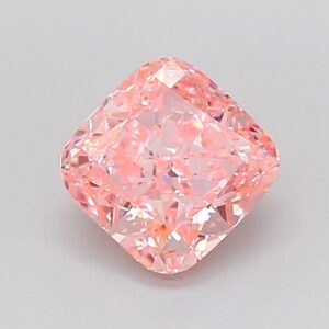 Cushion 1 ct. Pink VS1  VG VG  CVD Lab Grown Diamond