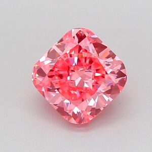 Cushion 1 ct. Pink VVS2  VG EX  CVD Lab Grown Diamond