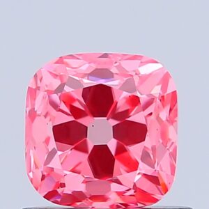 Cushion 0.99 ct. Pink VS2  VG VG  CVD Lab Grown Diamond
