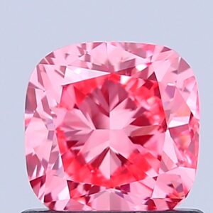Cushion 1.01 ct. Pink VS1  VG VG  CVD Lab Grown Diamond
