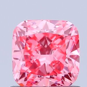 Cushion 1.02 ct. Pink VS1  VG VG  CVD Lab Grown Diamond