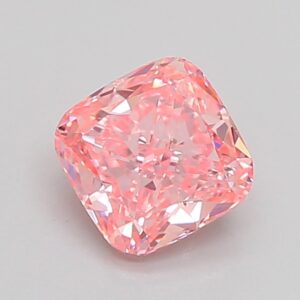 Cushion 1.04 ct. Pink VVS2  EX VG  CVD Lab Grown Diamond