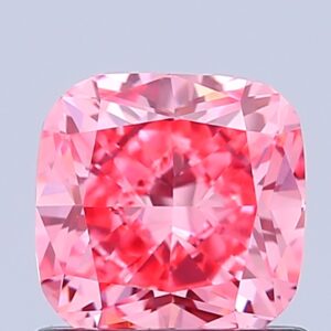 Cushion 1.05 ct. Pink VVS2  VG VG  CVD Lab Grown Diamond
