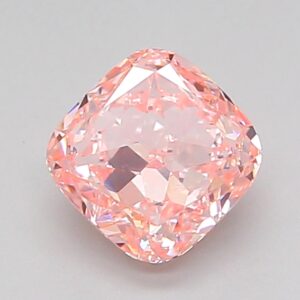Cushion 1.08 ct. Pink VS1  VG VG  CVD Lab Grown Diamond
