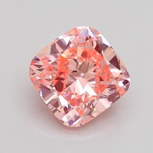 Cushion 1.5 ct. Pink VVS2  VG EX  CVD Lab Grown Diamond