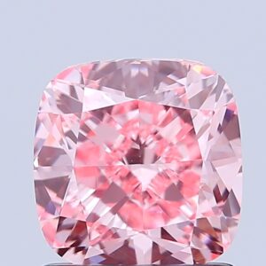 Cushion 1.52 ct. Pink VVS2  VG VG  CVD Lab Grown Diamond
