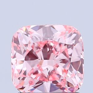 Cushion 1.54 ct. Pink VS1  VG VG  CVD Lab Grown Diamond