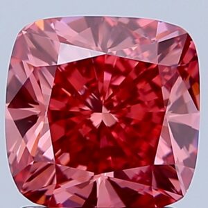 Cushion 2 ct. Pink VS2  EX EX  CVD Lab Grown Diamond