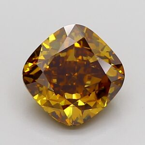 Cushion 2.07 ct. Brown VS2  EX EX  CVD Lab Grown Diamond