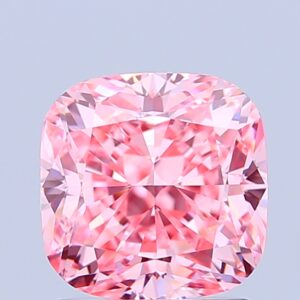 Cushion 2.01 ct. Pink VVS2  EX EX  CVD Lab Grown Diamond