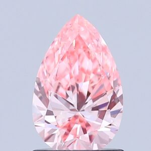 Pear 1.01 ct. Pink VS1  VG VG  CVD Lab Grown Diamond