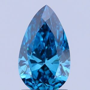 Pear 1.51 ct. Blue VS1  EX EX  CVD Lab Grown Diamond