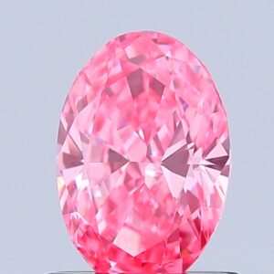 Oval 1.02 ct. Pink VS1  VG VG  CVD Lab Grown Diamond