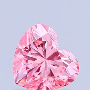 Heart 0.77 ct. Pink VS1  VG VG  CVD Lab Grown Diamond