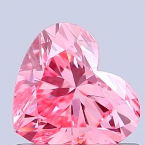 Heart 0.78 ct. Pink VS1  VG VG  CVD Lab Grown Diamond