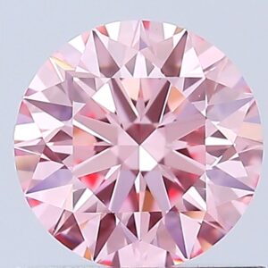 Round 0.8 ct. Pink VS1 EX EX EX  CVD Lab Grown Diamond