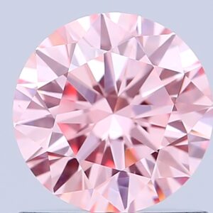 Round 0.88 ct. Pink VS1 ID VG VG  CVD Lab Grown Diamond