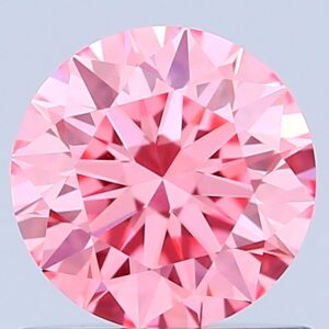 Round 0.85 ct. Pink VVS2 ID EX EX  CVD Lab Grown Diamond
