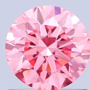 Round 0.9 ct. Pink VS1 ID VG EX  CVD Lab Grown Diamond