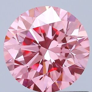 Round 0.91 ct. Pink VS1 VG VG Good  CVD Lab Grown Diamond